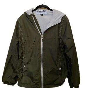 Whales Tail Green Hooded Jacket